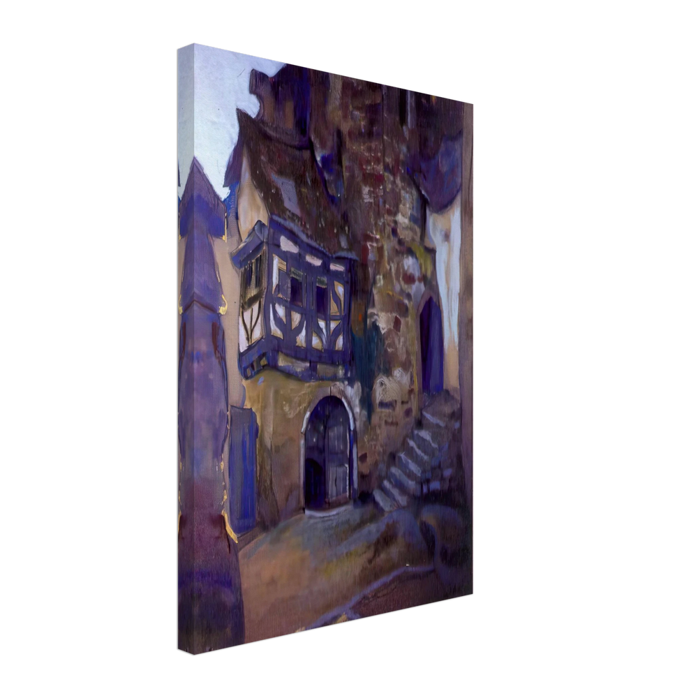 Gegstad Manor by Nicholas Roerich, canvas