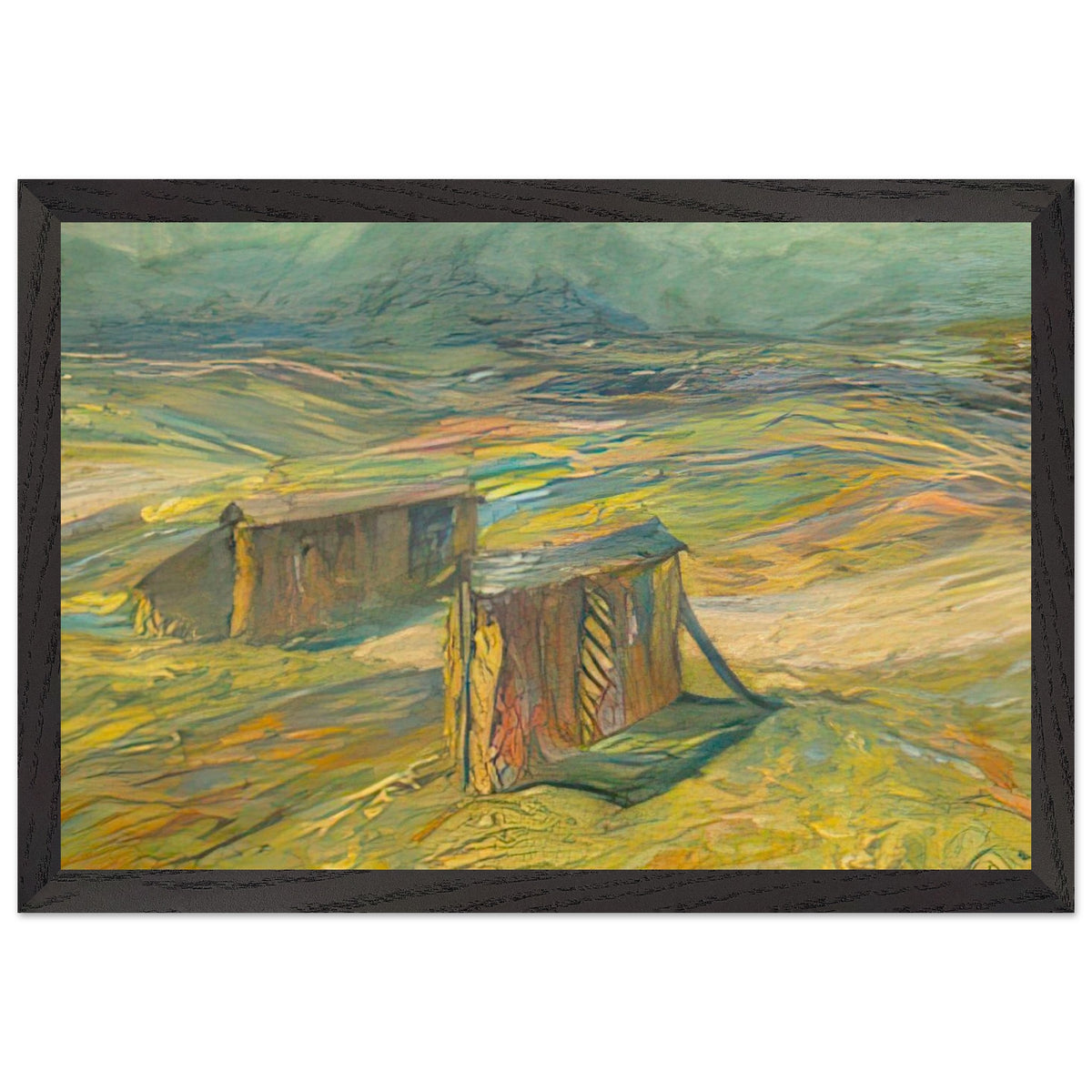 Gerajte by Ivan Grohar, framed poster, view 2