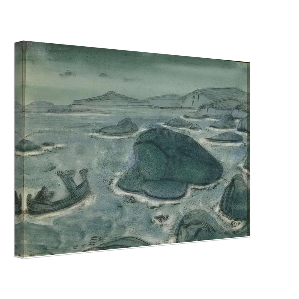 Giantess Krimgerd by Nicholas Roerich, canvas