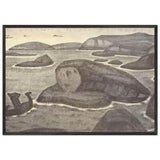 Giantess Krimgerd by Nicholas Roerich, framed poster, view 3
