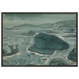 Giantess Krimgerd by Nicholas Roerich, framed poster, view 3