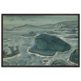 Giantess Krimgerd by Nicholas Roerich, framed poster