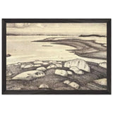 Giants Tomb by Nicholas Roerich, framed poster, view 2