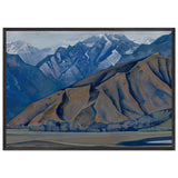 Gilgit Road by Nicholas Roerich, framed poster, view 3