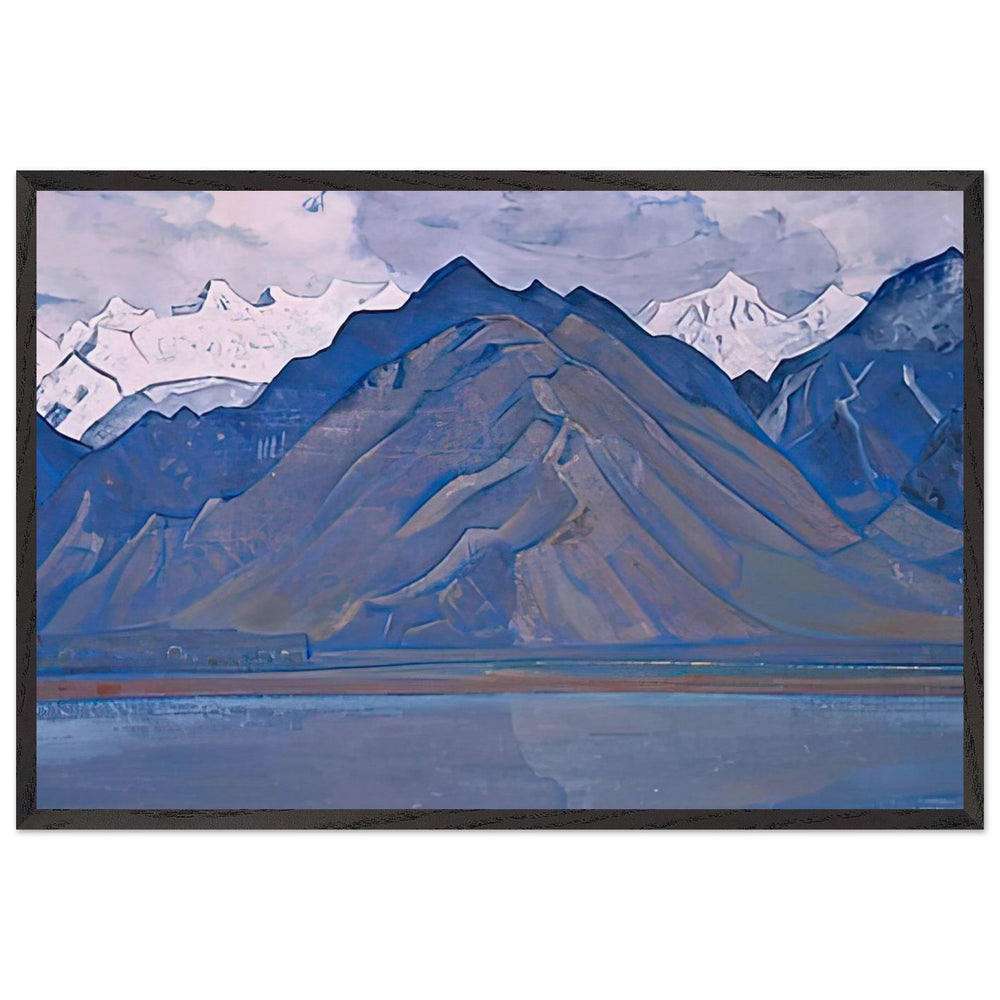 Gilgit Road by Nicholas Roerich, framed poster