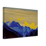 Glaciers of Himalayas by Nicholas Roerich, canvas, view 2