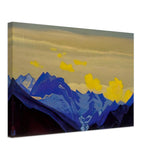 Glaciers of Himalayas by Nicholas Roerich, canvas
