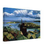 Gloucester Harbor by John French Sloan, canvas, view 2