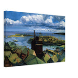Gloucester Harbor by John French Sloan, canvas