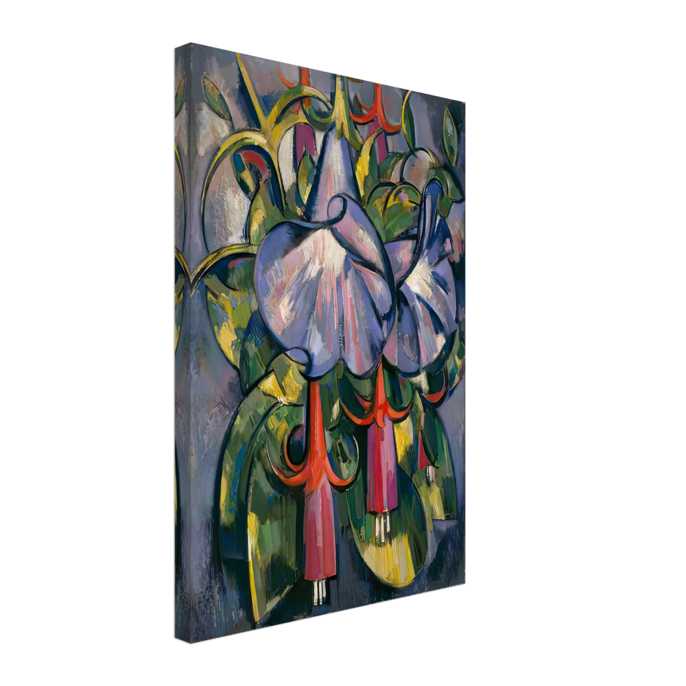 Gloxinias and Fuschias by John Duncan Fergusson, canvas