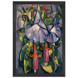 Gloxinias and Fuschias by John Duncan Fergusson, framed poster, view 2