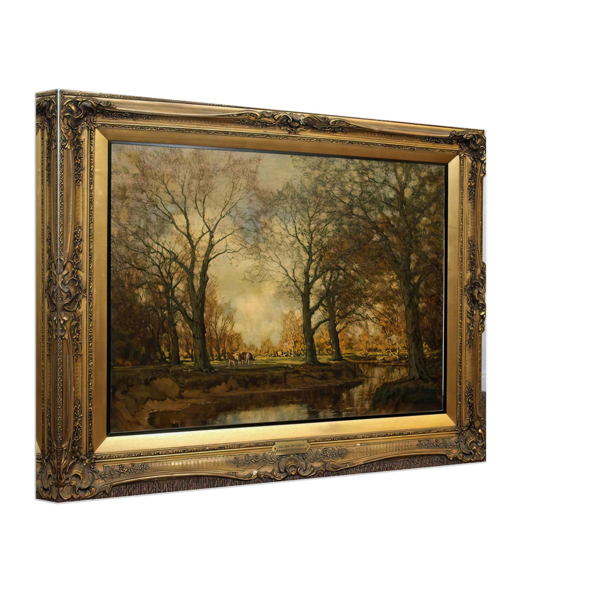 Golden October by Arnold Marc Gorter, canvas, view 2