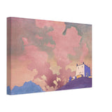 Gompa by Nicholas Roerich, canvas, view 2