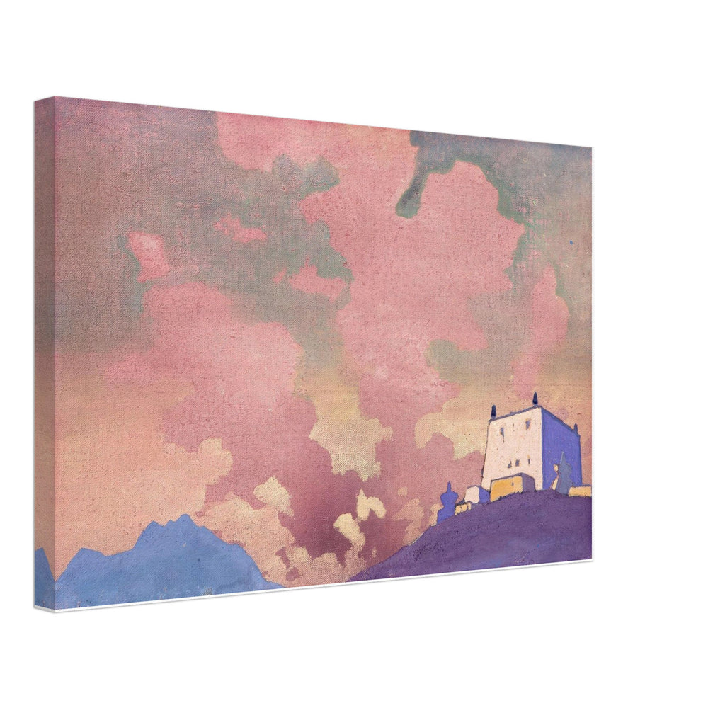 Gompa by Nicholas Roerich, canvas