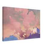 Gompa by Nicholas Roerich, canvas