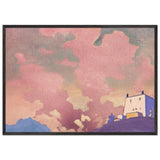 Gompa by Nicholas Roerich, framed poster, view 3