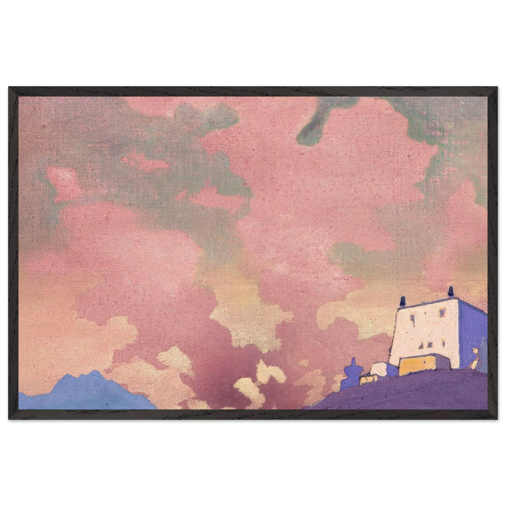 Gompa by Nicholas Roerich, framed poster