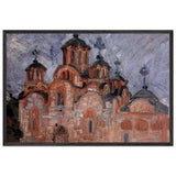Gracanica by Nadezda Petrovic, framed poster