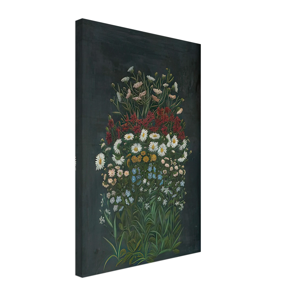 Grand bouquet of wild flowers by Andre Bauchant, canvas