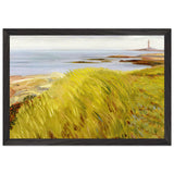 Grassy Dunes, Gloucester by John French Sloan, framed poster, view 2