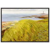 Grassy Dunes, Gloucester by John French Sloan, framed poster, view 3