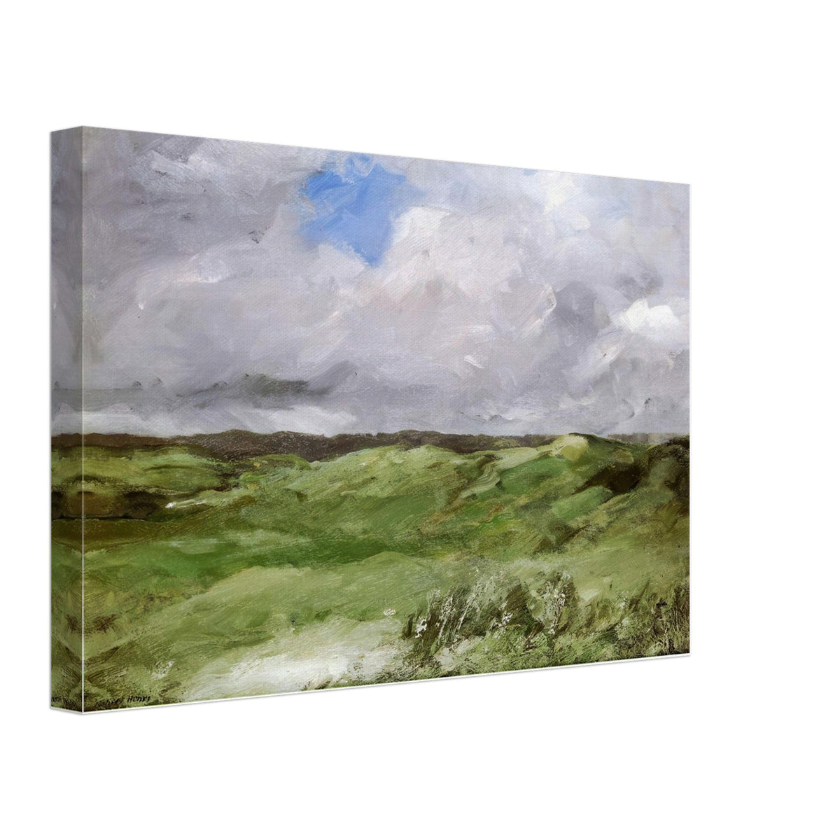 Gray Dunes by Robert Henri, canvas, view 2