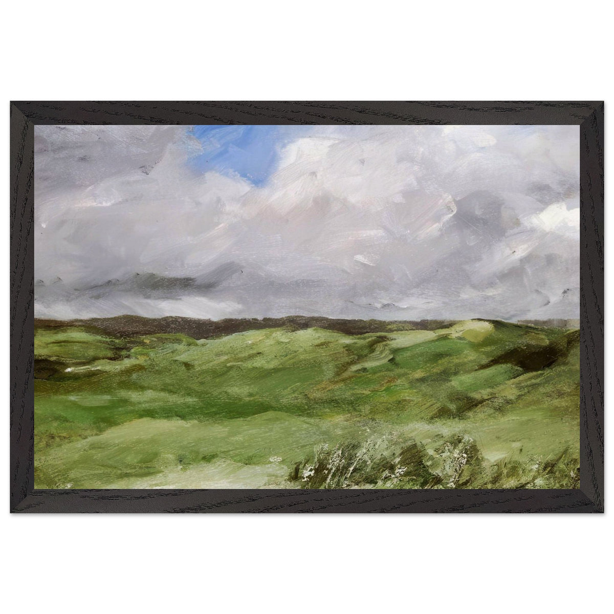 Gray Dunes by Robert Henri, framed poster, view 2