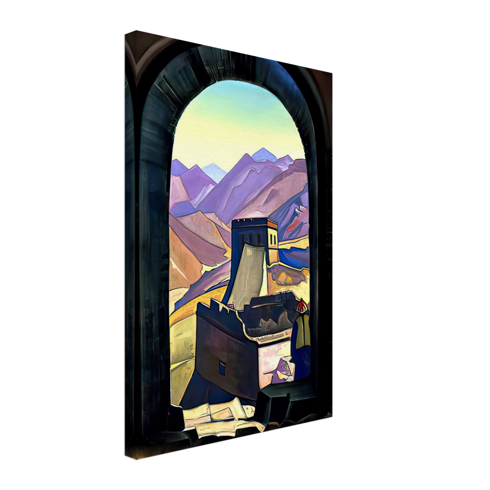 Great Wall of China by Nicholas Roerich, canvas