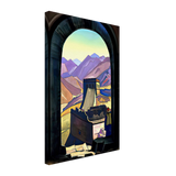 Great Wall of China by Nicholas Roerich, canvas