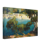 Gulf in Villefranche-sur-Mer by Stefan Popescu, canvas, view 2