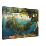 Gulf in Villefranche-sur-Mer by Stefan Popescu, canvas