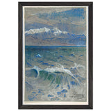 Gulf of Corinth (Parnassus) by Violet Oakley, framed poster, view 2