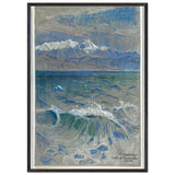 Gulf of Corinth (Parnassus) by Violet Oakley, framed poster, view 3