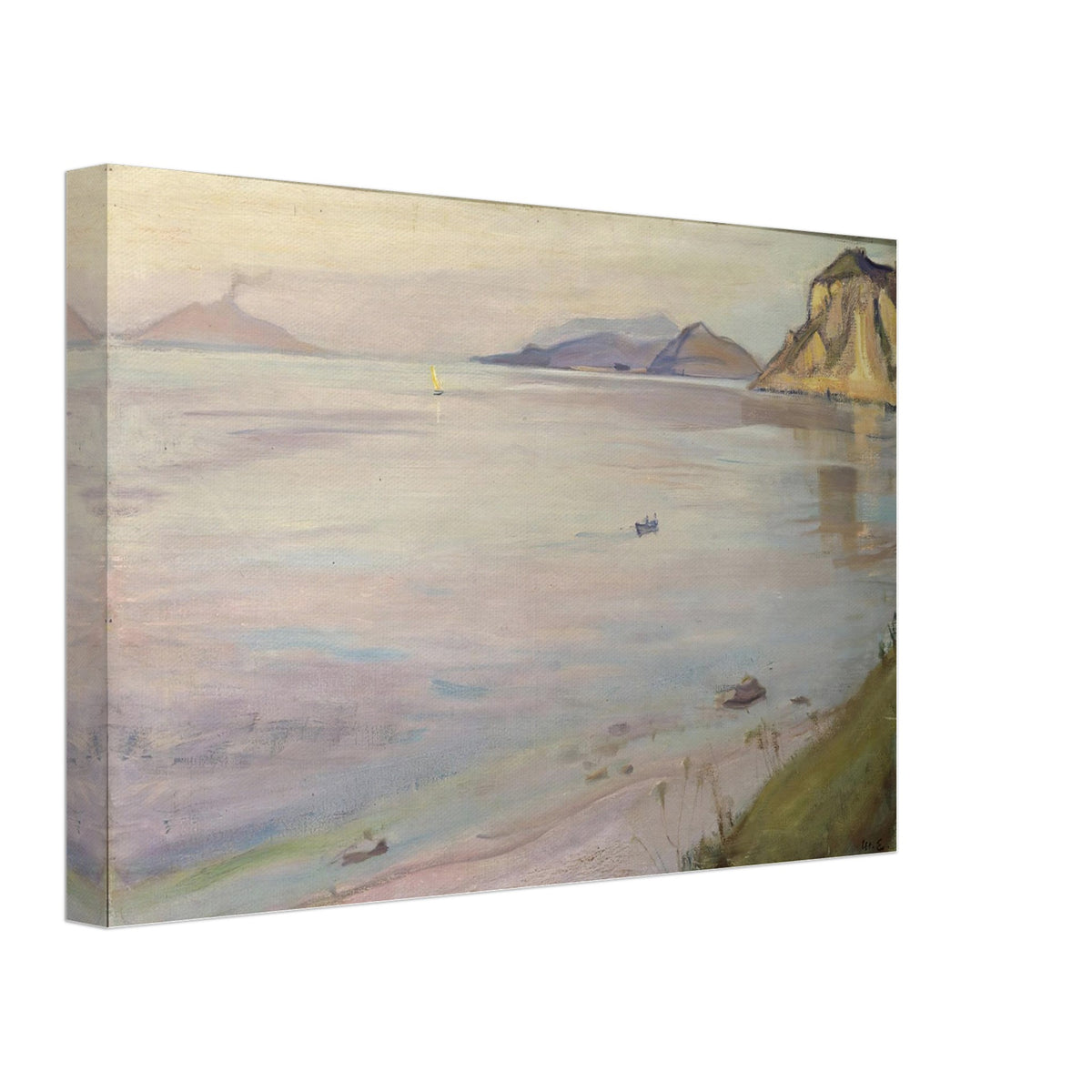 Gulf of Naples by Magnus Enckell, canvas, view 2