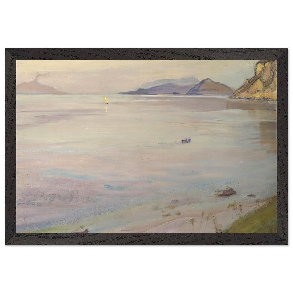 Gulf of Naples by Magnus Enckell, framed poster, view 2