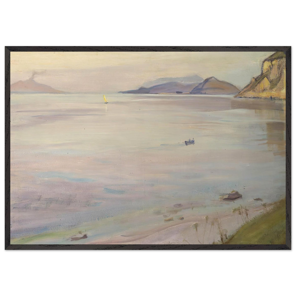 Gulf of Naples by Magnus Enckell, framed poster, view 3
