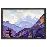 Gumran by Nicholas Roerich, framed poster, view 2