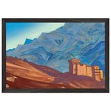 Gundla by Nicholas Roerich, framed poster, view 2