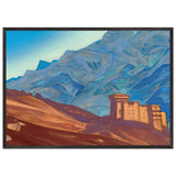 Gundla by Nicholas Roerich, framed poster, view 3