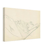 Guri Guri Dhar Ridge by Nicholas Roerich, canvas, view 2