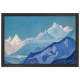 Guru Guri Dhar by Nicholas Roerich, framed poster, view 2