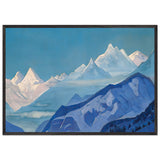 Guru Guri Dhar by Nicholas Roerich, framed poster, view 3