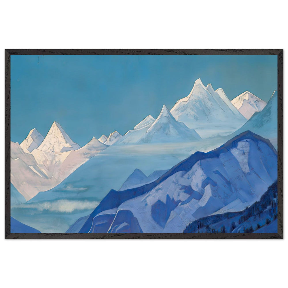 Guru Guri Dhar by Nicholas Roerich, framed poster