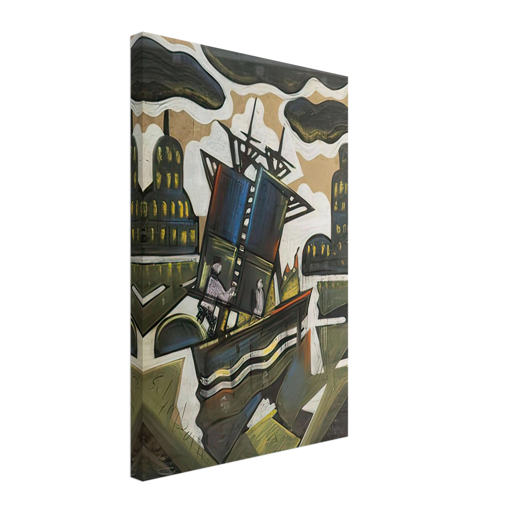 Hajós by Scheiber Hugó, canvas