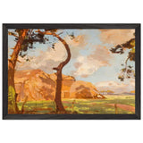 Hampshire Countryside by Algernon Talmage, framed poster, view 2