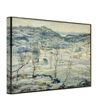 Harlem Valley, Winter by Ernest Lawson, canvas, view 2