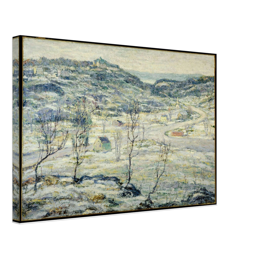 Harlem Valley, Winter by Ernest Lawson, canvas