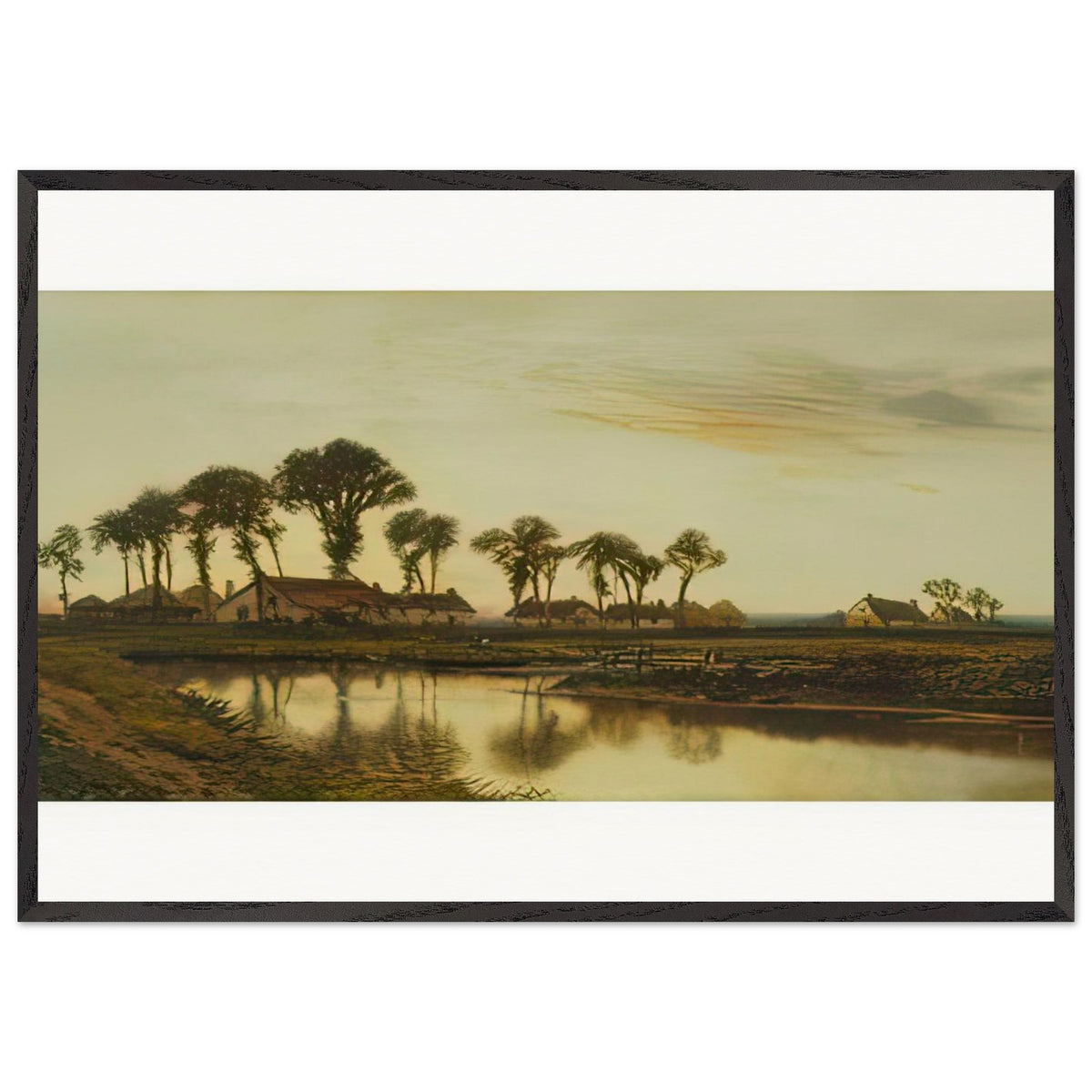 Harvesters at Rest by Daniel Sherrin, framed poster, view 3