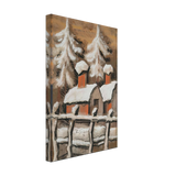 Havas Házak by Scheiber Hugó, canvas, view 2