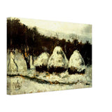 Haystacks by Theodor Pallady, canvas, view 2